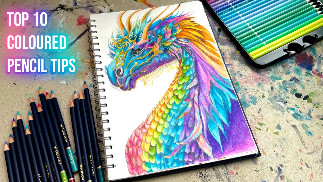 Top 10 Coloured Pencil Tips Every Artist Should Know