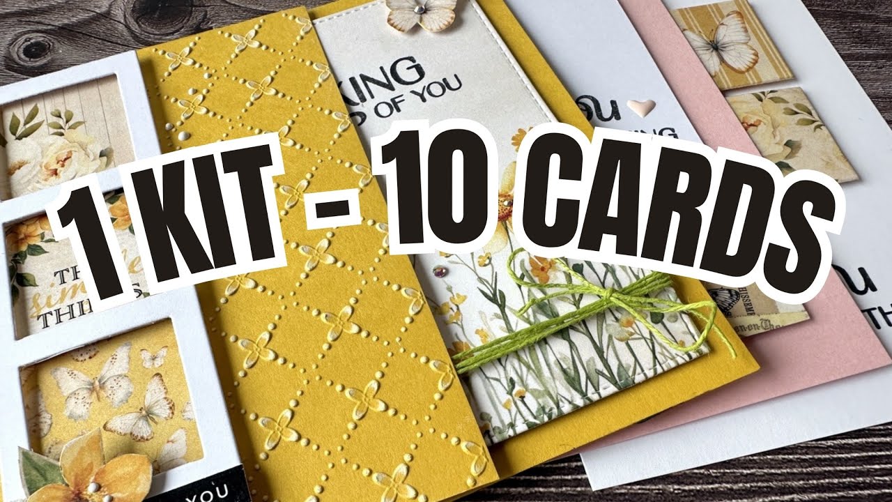 10 Easy Cards You Can Make with Just ONE Kit