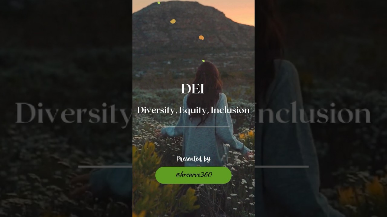 DEI | Diversity, Equity, and Inclusivity in the Workplace 🌍🤝
