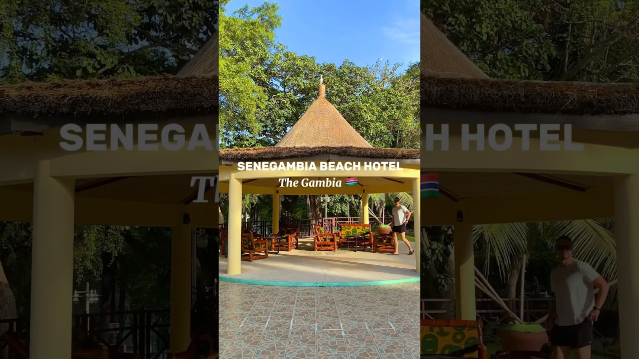 SENEGAMBIA BEACH HOTEL, Gambia 🇬🇲  #travelblogger #travelcreator #hotels #hotel #hotelreview
