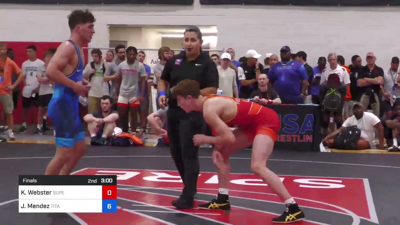 65 Kg Final - Kannon Webster, Super Soldiers Wrestling Club Vs Jesse Mendez, Titan Mercury Wrestli