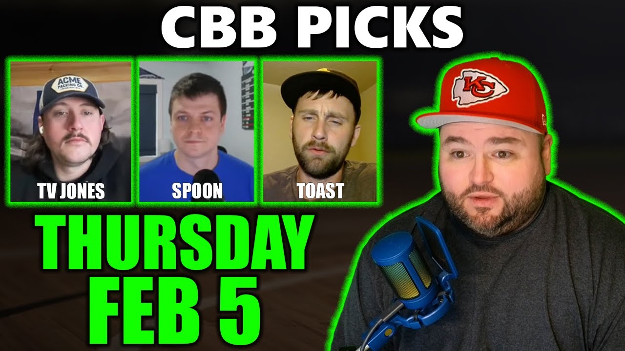 College Basketball Picks with Kyle Kirms | Thursday February 5th
