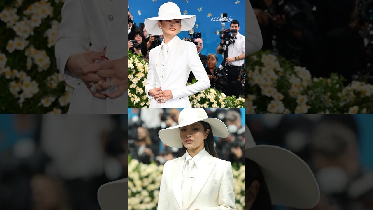 #Zendaya and #AnnaSawai rock nearly same outfit to #MetGala