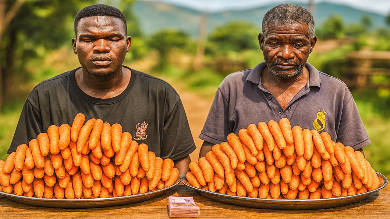 I Put $50,000 on a 100 Carrots Challenge&hellip; This Happened 😱