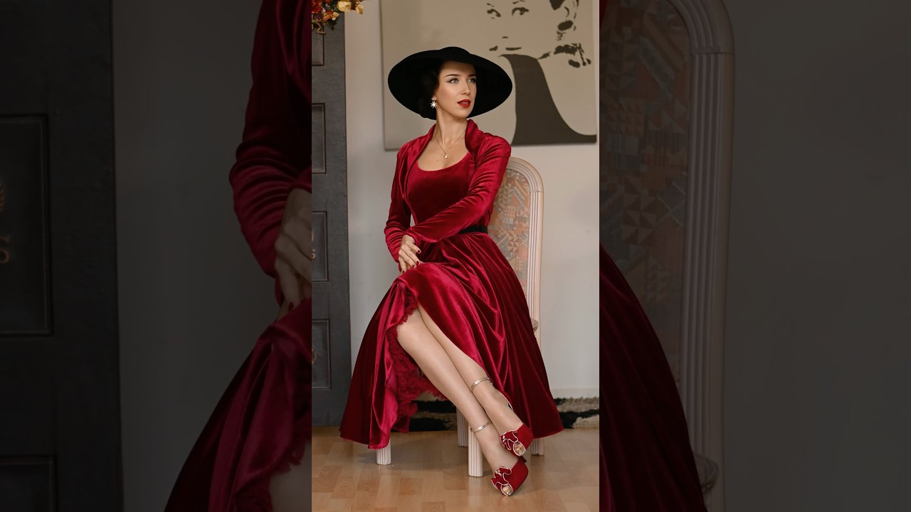 My dress and bolero from ​⁠@theprettydress &hearts;️ #style #fashion #retro #vintage