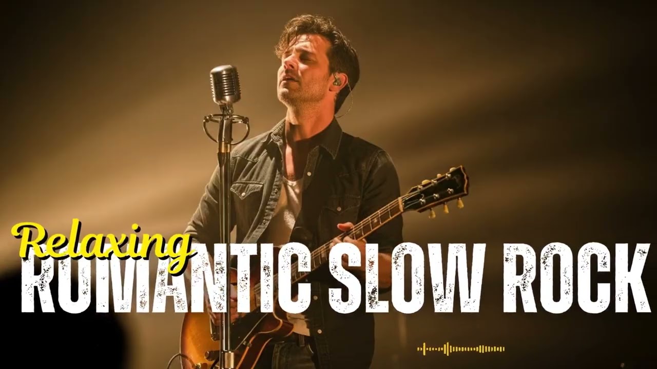 Slow Rock Night Drive – Relaxing Love Songs for Late Evening