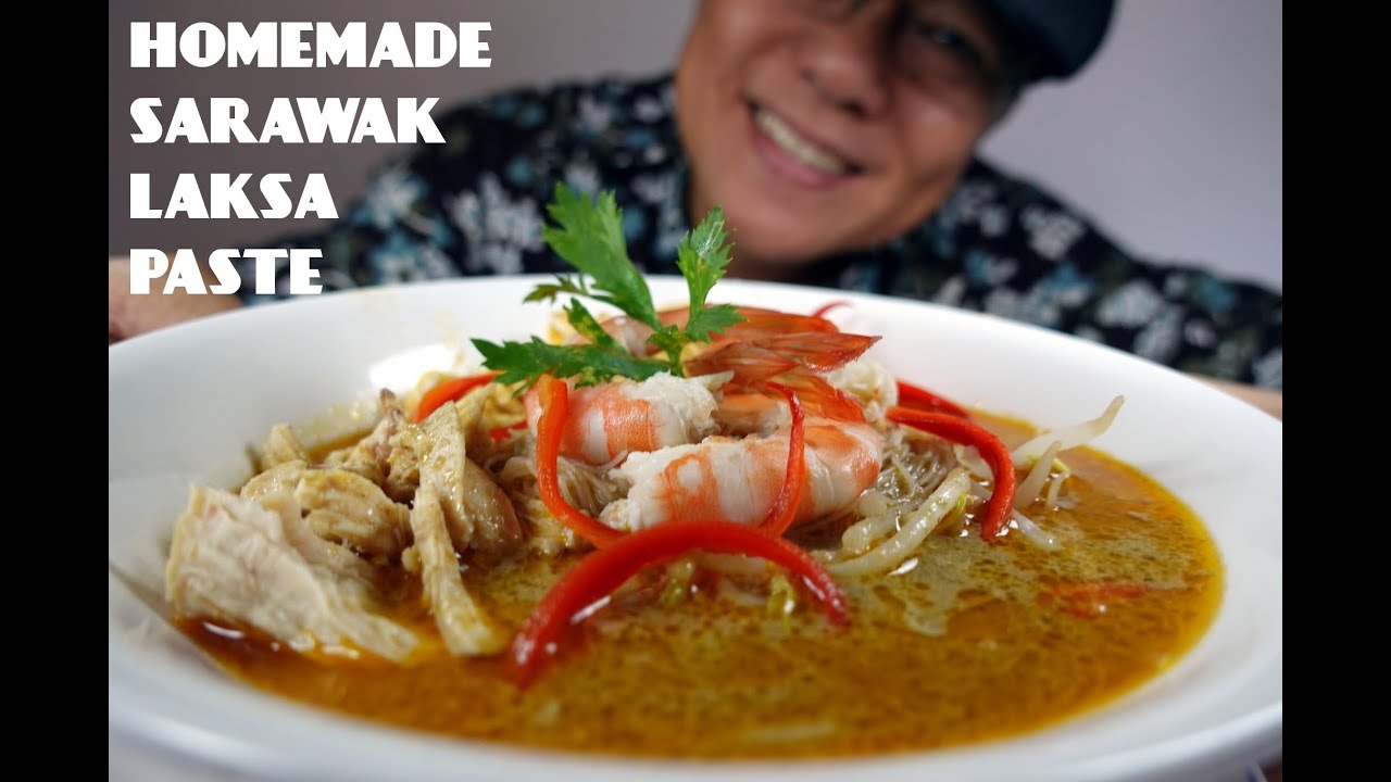 15 Ingredients Homemade Sarawak Laksa Paste Recipe