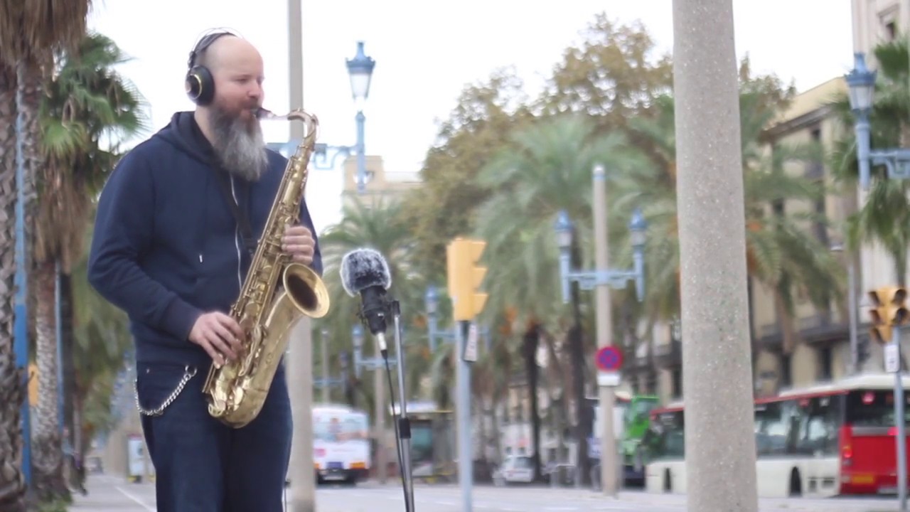 The City Breath (Artem Zhulyev saxophone solo) Boss VE 20 (loop station)