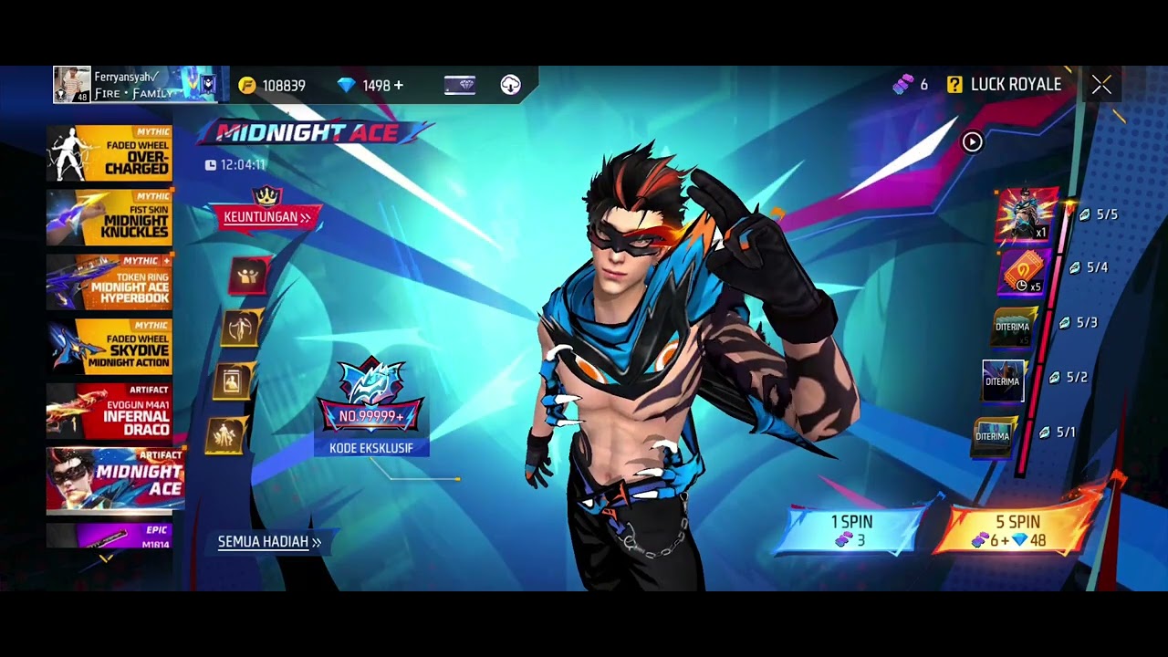 SPIN BUNDLE MIDNIGHT ACE EVENT TERAKHIR SANGAT HOKI