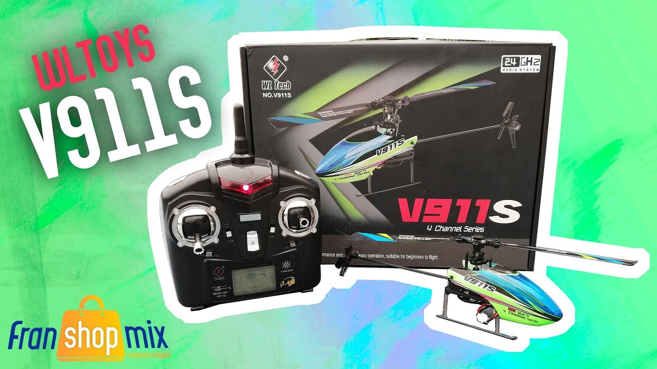 Tudo sobre o Helicóptero V911S WLToys