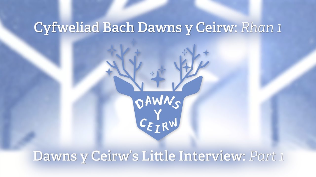 Dawns Y Ceirw’s Little Interview! | Cyfweliad Bach Dawns Y Ceirw! [Part 1]