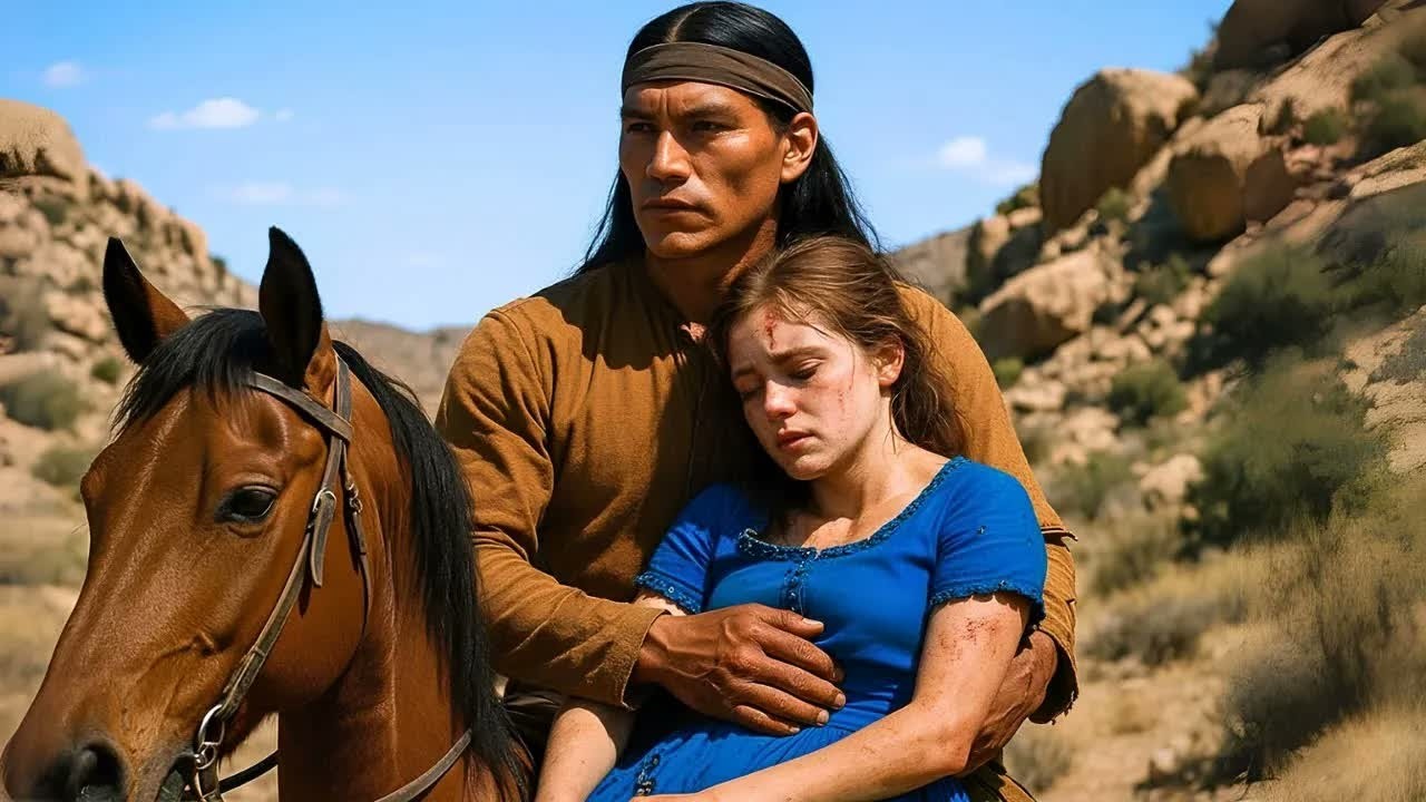 Taglich vom Vater geschlagen bis ein verwitweter Apache sie rettete und ihr Schicksal anderte