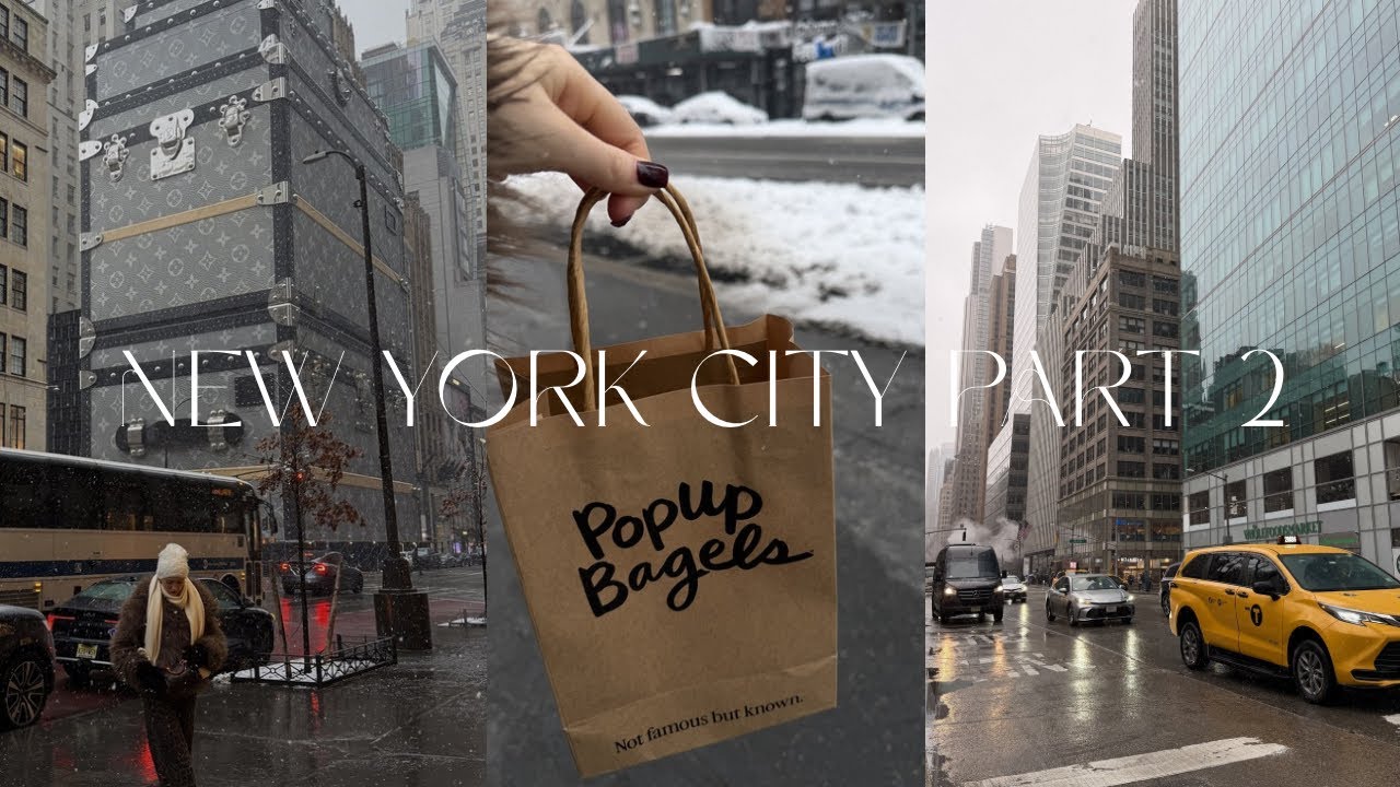 NYC Vlog Part 2 | Shoppen, Essen & durch New York laufen