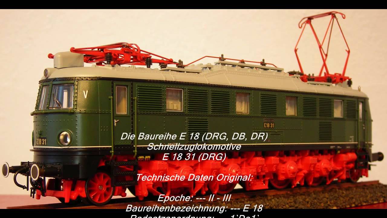 Baureihe E 18 Roco ( E18 31 DRG ) 2/4