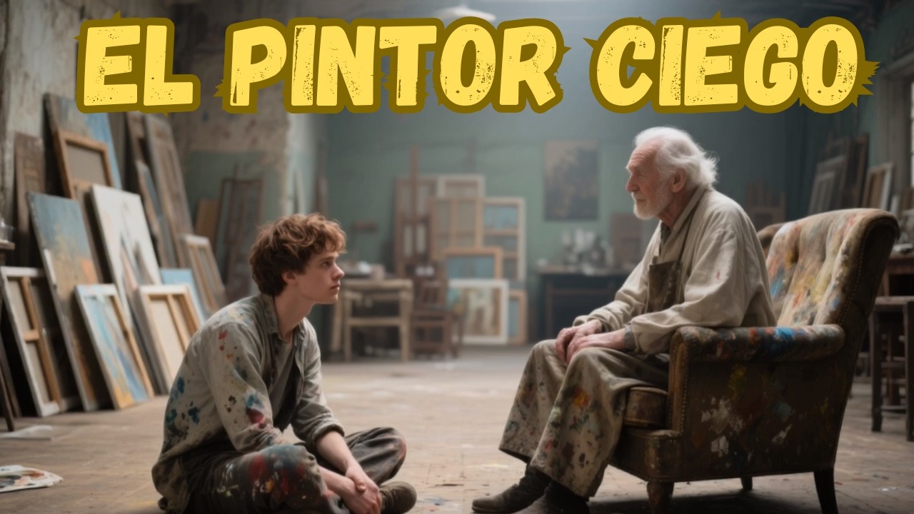Elias, El Anciano Que Enseñaba a Pintar Sin Ver… Lo Que Pasó Te Sorprenderá