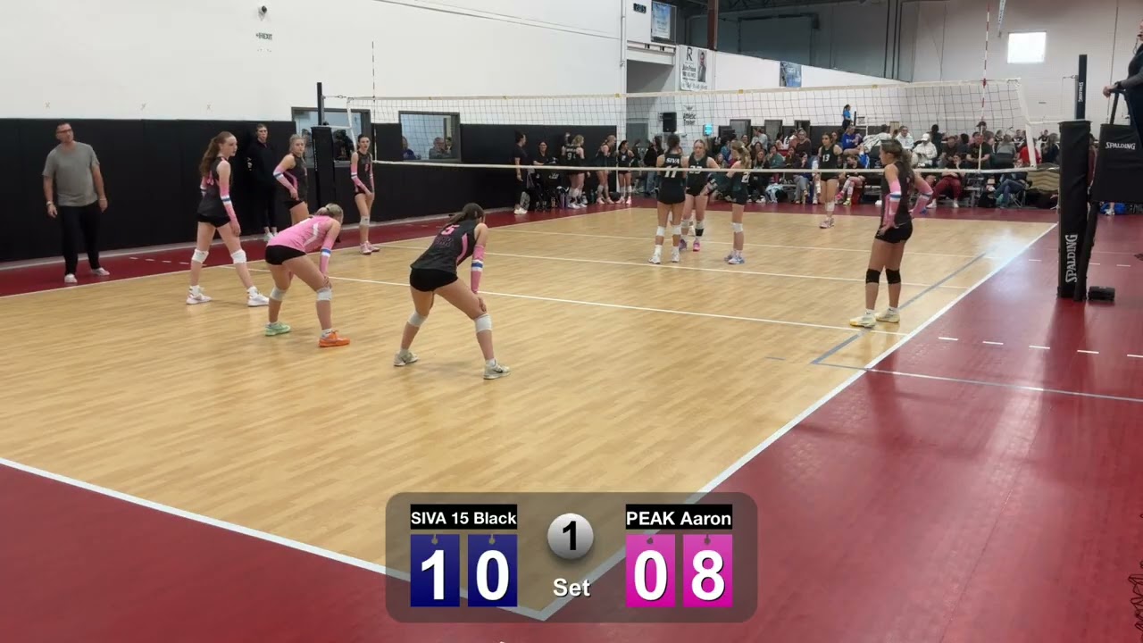 vs SIVA 15 Black set 1 Bracket Play Gold Quarterfinal