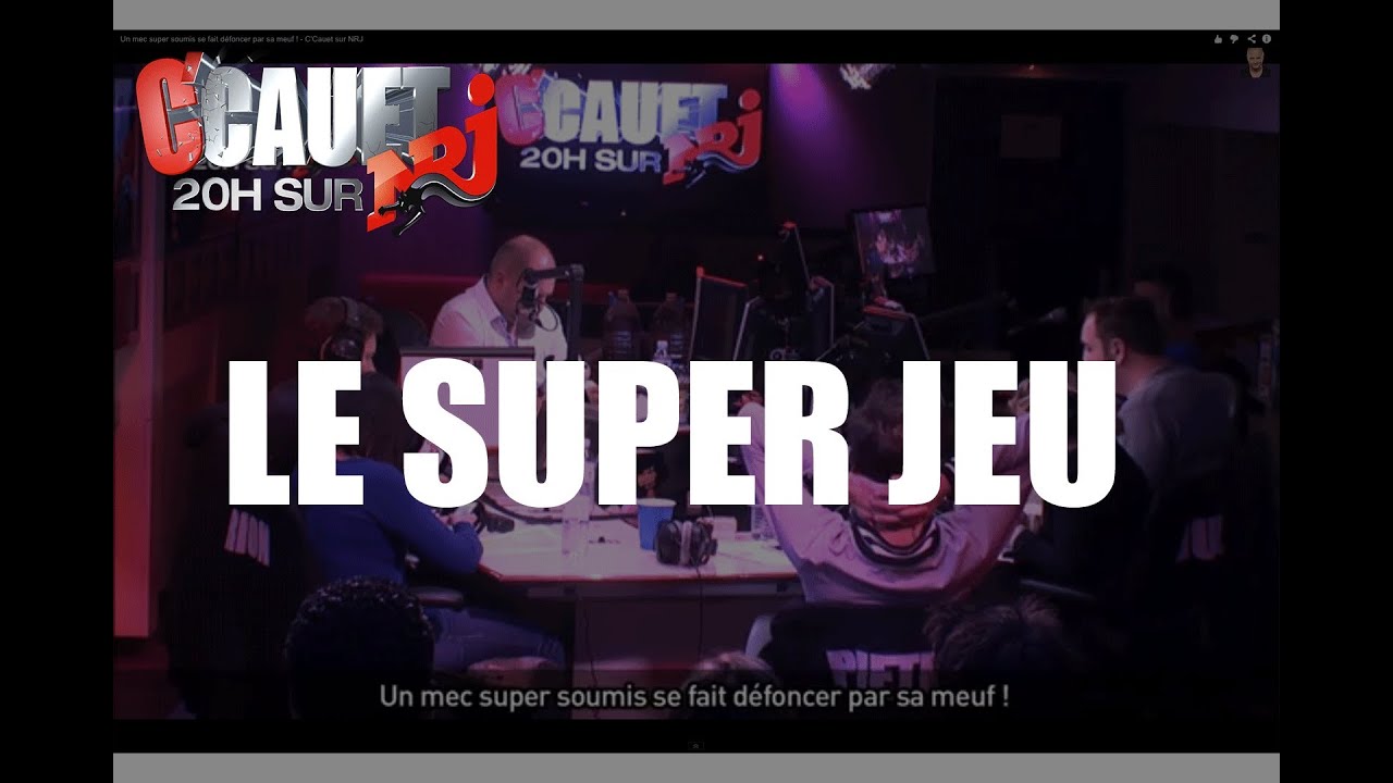 Un mec super soumis se fait défoncer par sa meuf ! - C'Cauet sur NRJ