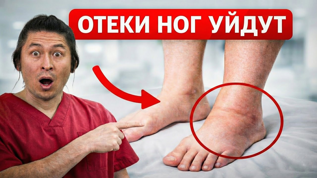 ОТЕКИ УЙДУТ СРАЗУ! Ноги станут легкими, а ЖИВОТ исчезнет