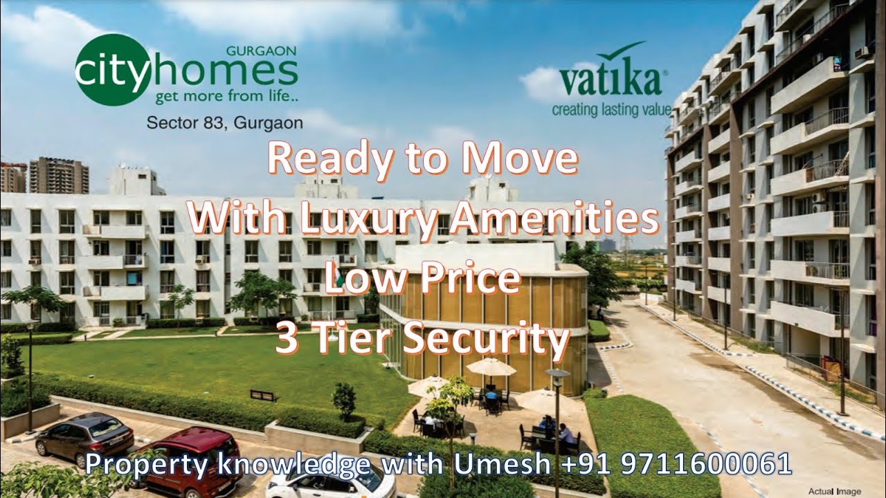 Vatika City Homes, Ready to Move , Sector 83, Gurgaon