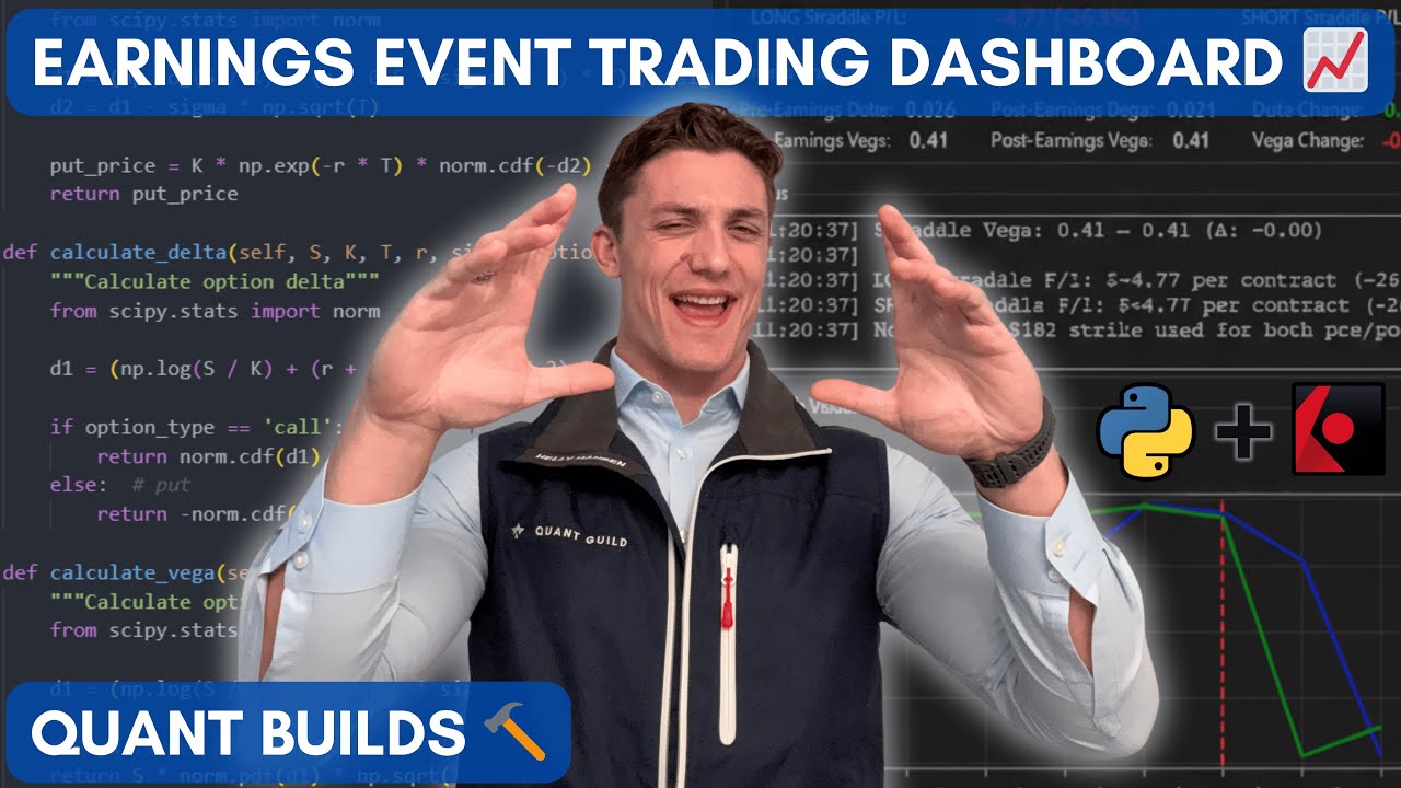 How to Build an Earnings Event Trading Dashboard in Python (Interactive Brokers API)