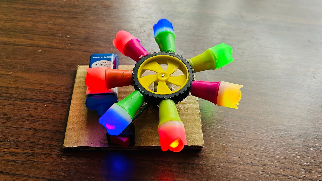Create an Epic School Science Project with This Rotating DJ Light Hack!
