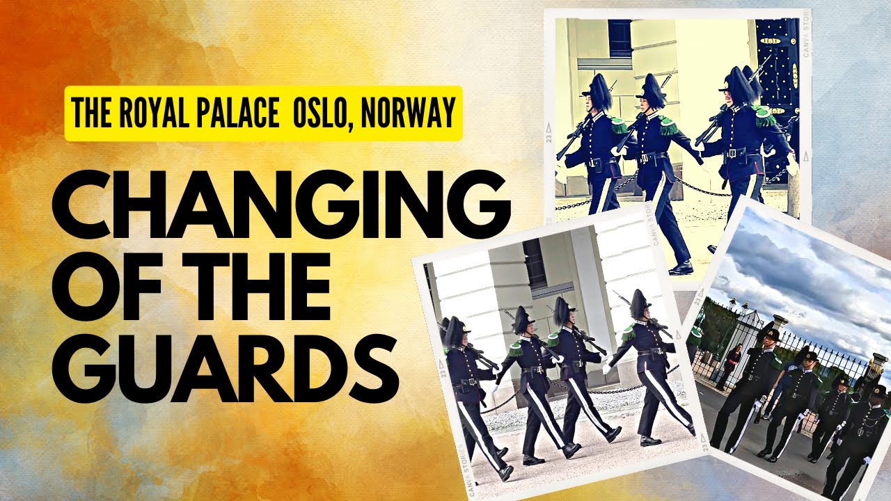 Changing of the Guards | Royal Palace Oslo, Norway 🇳🇴