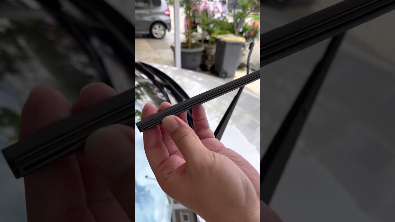 Tutorial Cara Mengganti Karet Wiper Merk NWB Design Wiper Hybrid Frameless (Refill)