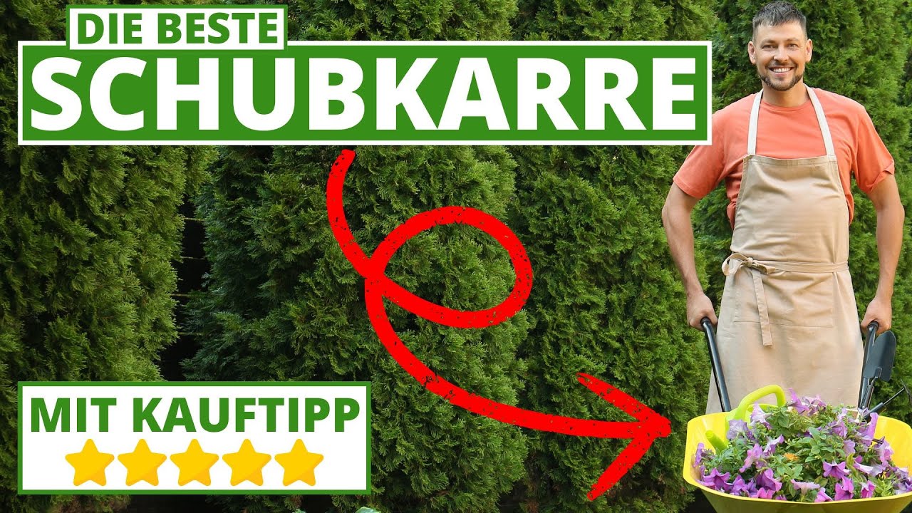 Die beste Schubkarre - 5 Fehler beim Kauf