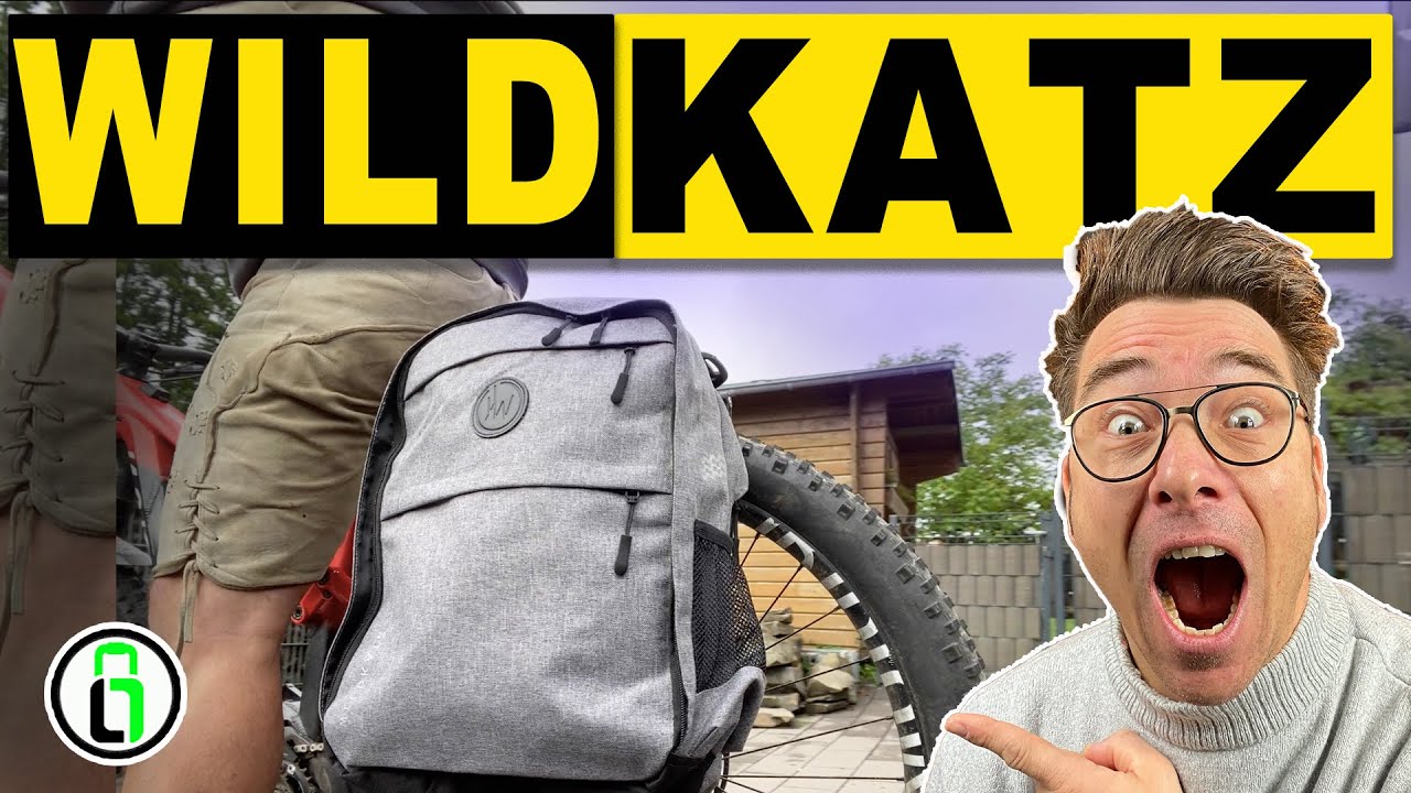 Fahrradtasche x Rucksack f&uuml;r 2,82 &euro; pro Liter Volumen⎢Wildkatz Felis