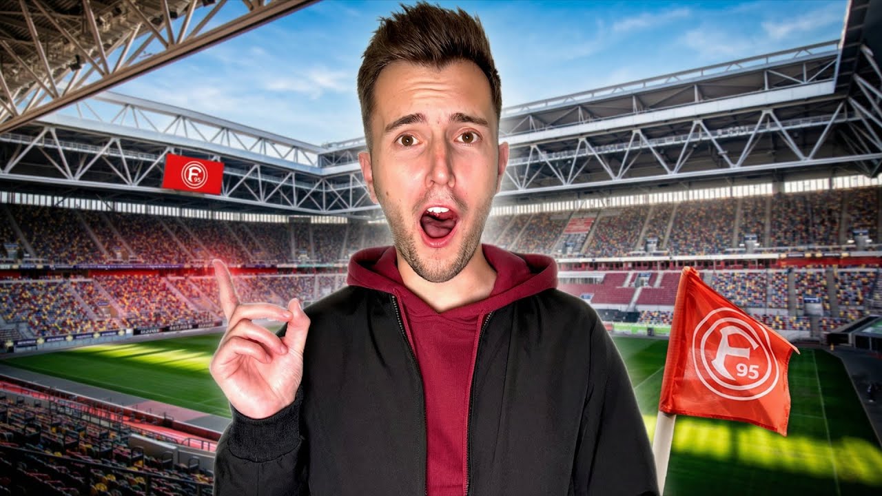 Ich teste das skurrilste Stadion der 2. Liga 🔥 Geheimeingang, bunte Sitze & Parkhaus in Düsseldorf!