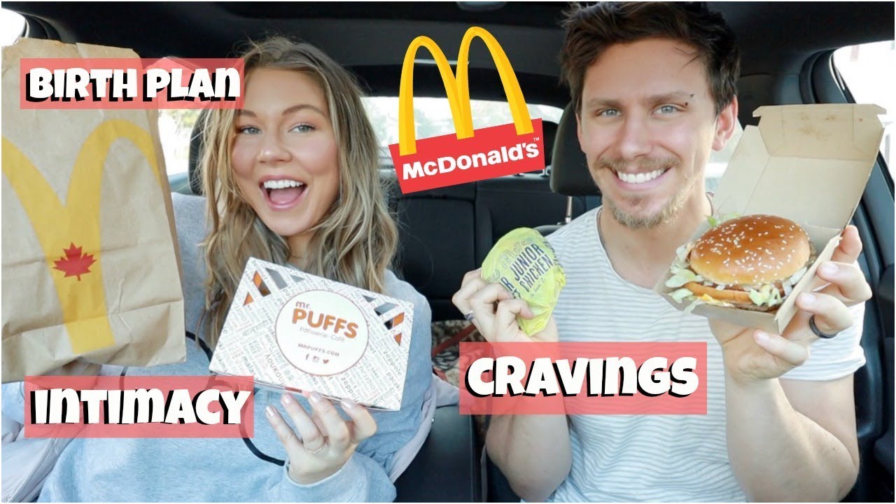 PREGNANCY MUKBANG! Cravings, Birth Plan, Intimacy, etc!