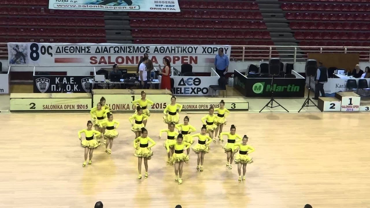 Salonika open 2015\ 25 April. Latin juvenal. 2 place. Pirouetta Dance