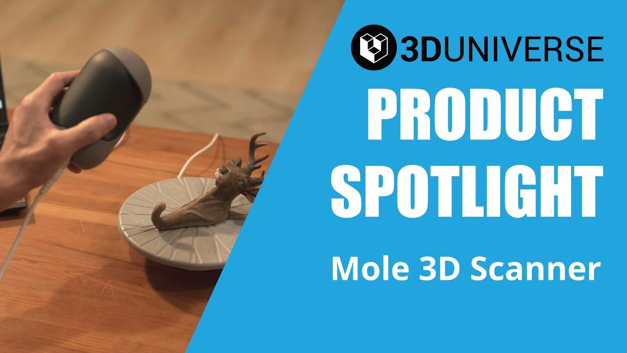Mole 3D Scanner Overview (3D Universe)