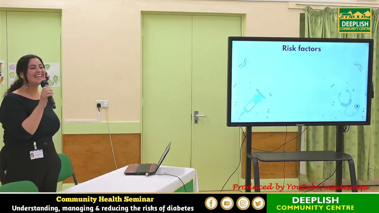 Community Health Seminar | Understanding, managing & reducing the risks of diabetes | 28/10/2024