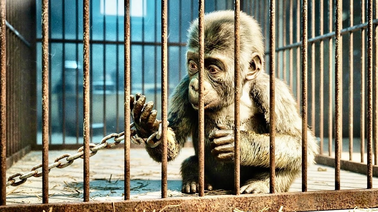 Real Story!! A Lonely Gorilla Spends Years Dreaming of Freedom, Until One Day Everything Changes