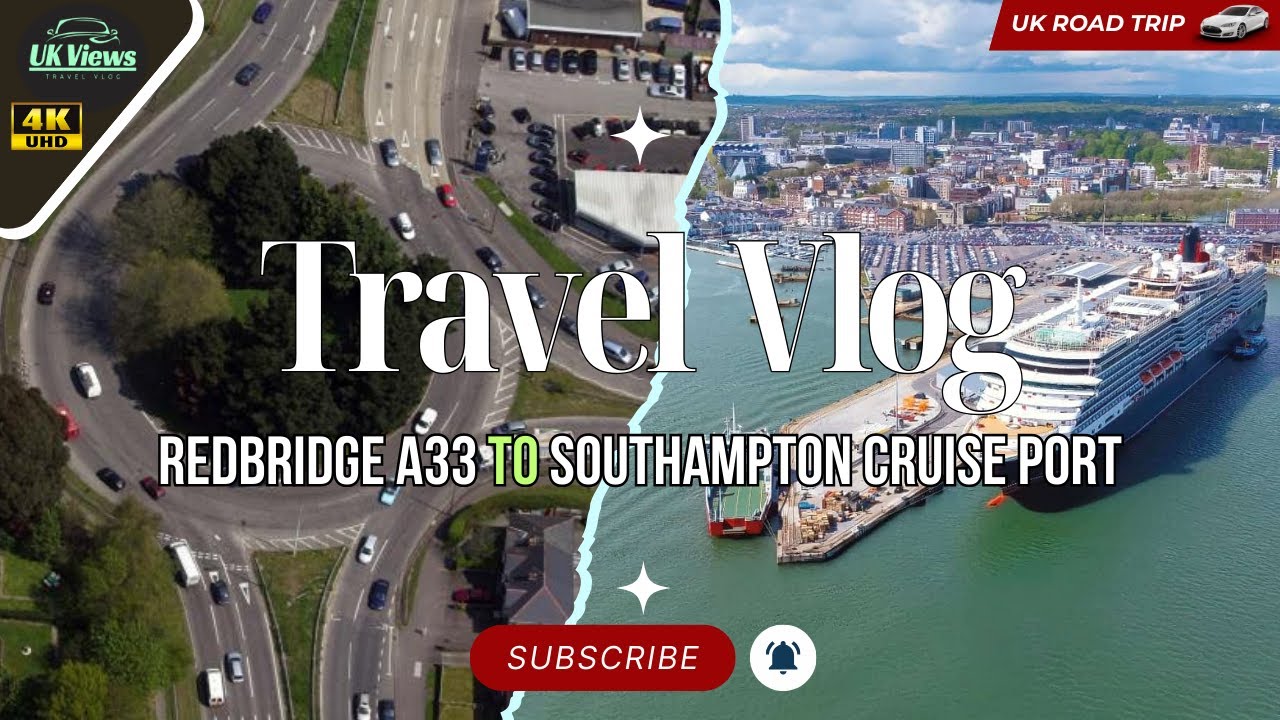 Redbridge to Southampton Port DRIVE | Gate 20 Vlog Video