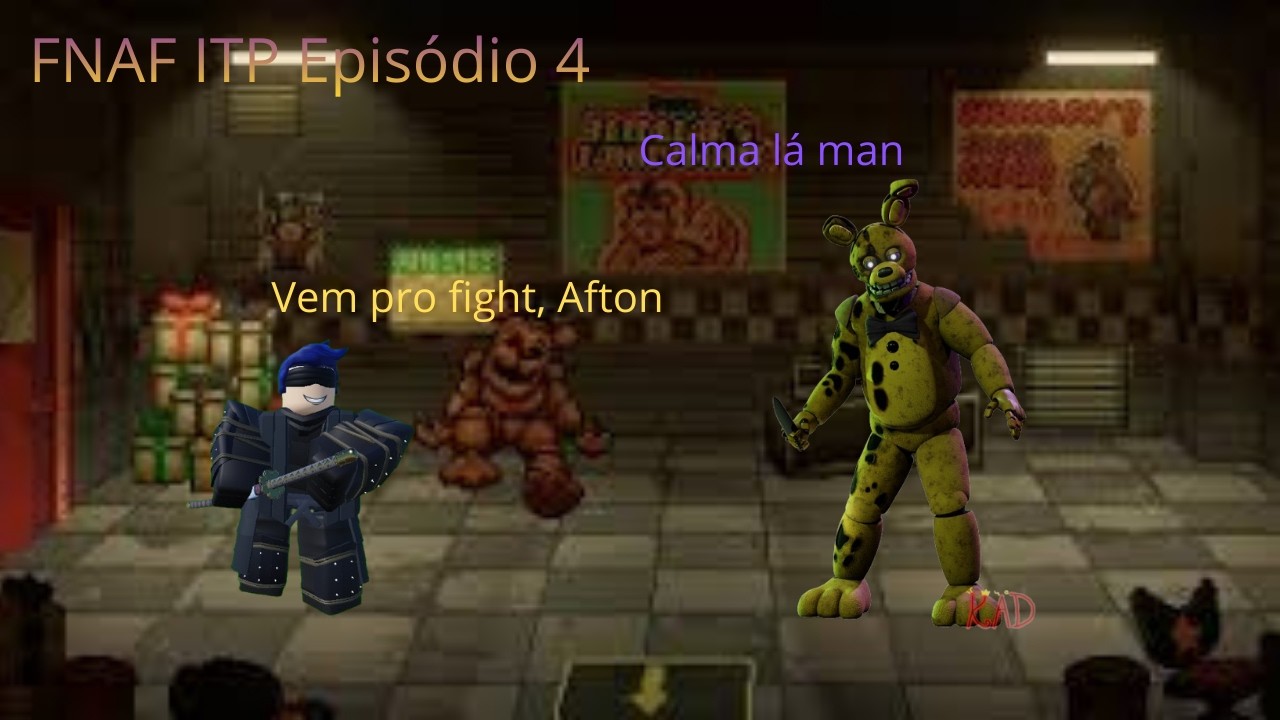 Você lembra dessa série que eu fiz? I FNAF Into The Pit episódio 4