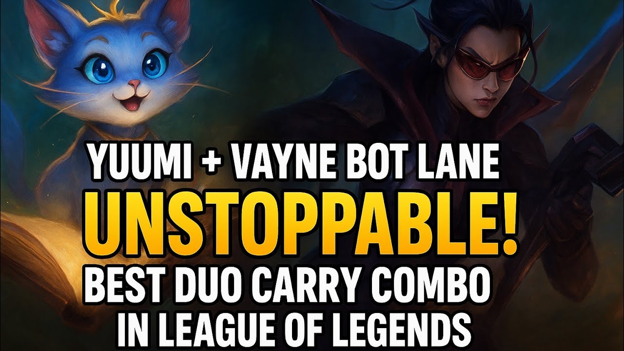 Yuumi + Vayne Bot Lane is UNSTOPPABLE! | Best Duo Carry Combo in League of Legends