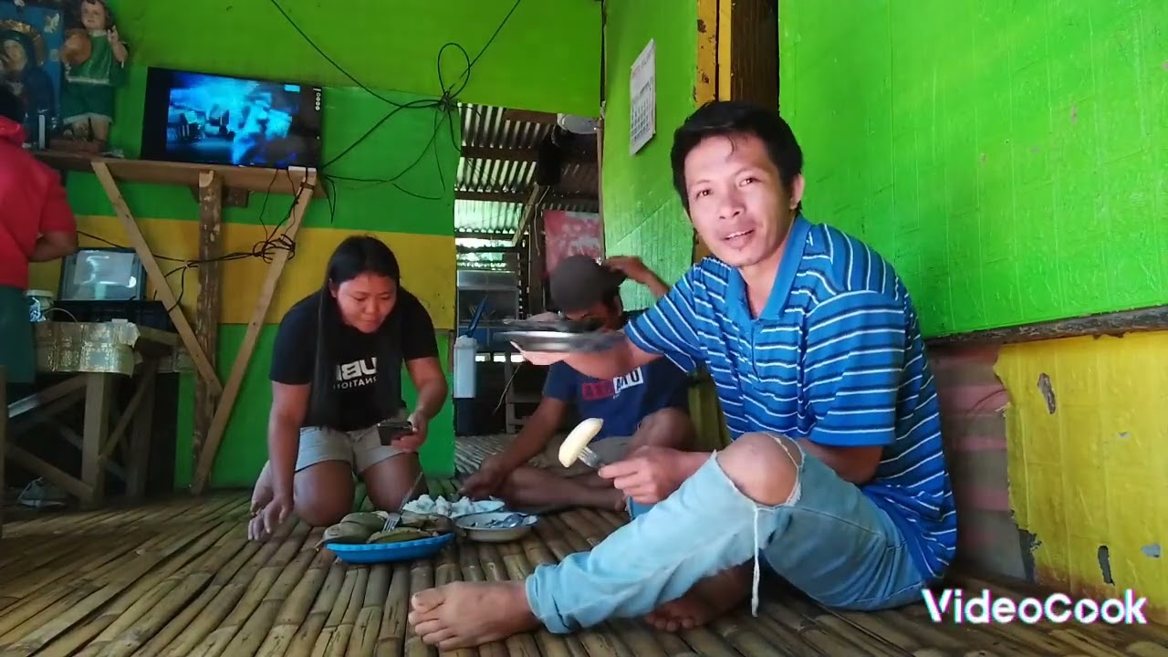 MASARAP TALAGA ANG SAGING NA SAB-A PAG MAY KINILAW NA TAMBAN AT SINUGBA PARA KAMING NASA DAGAT