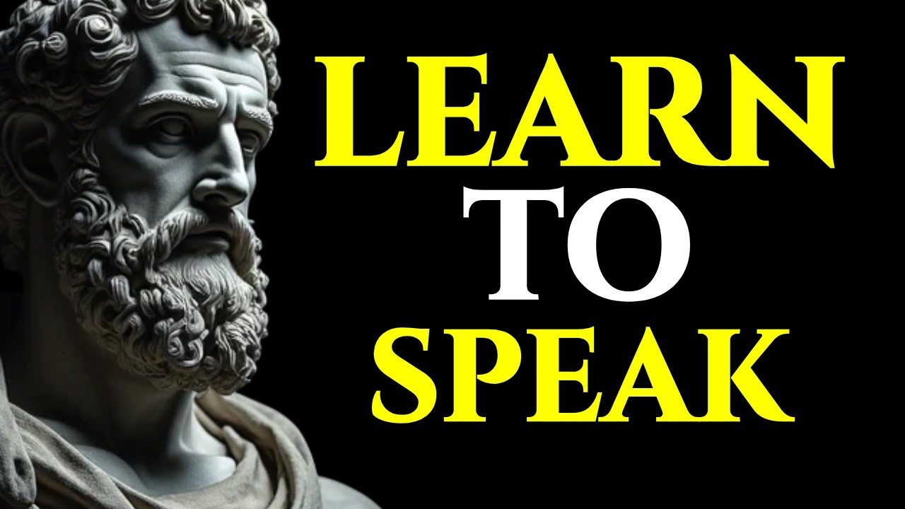 PEOPLE JUDGE YOU THE MOMENT YOU SPEAK. (FIX THIS) | STOICISM 🏛️