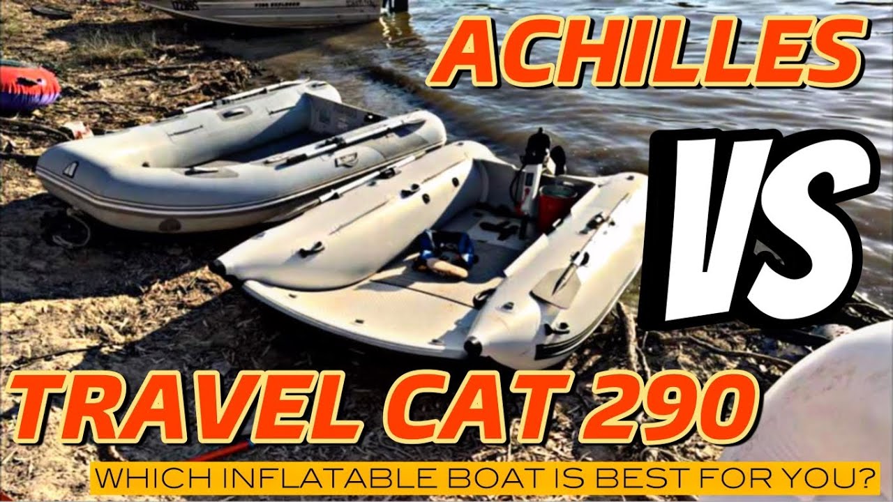 Прежде чем покупать надувную лодку, посмотрите это видео: MIARCO Travel Cat 290 против Achilles 2...