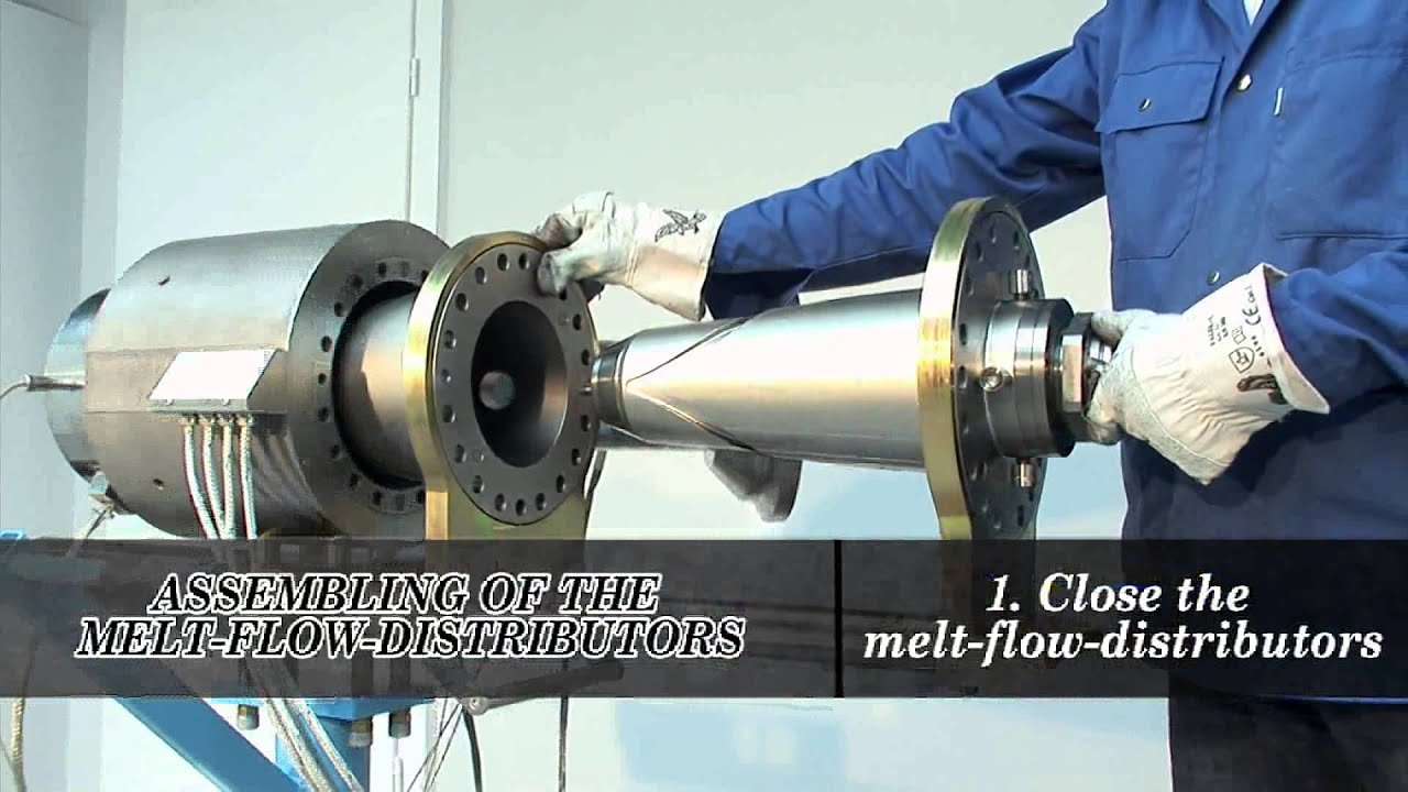CJTEK is assembling a triple layer crosshead