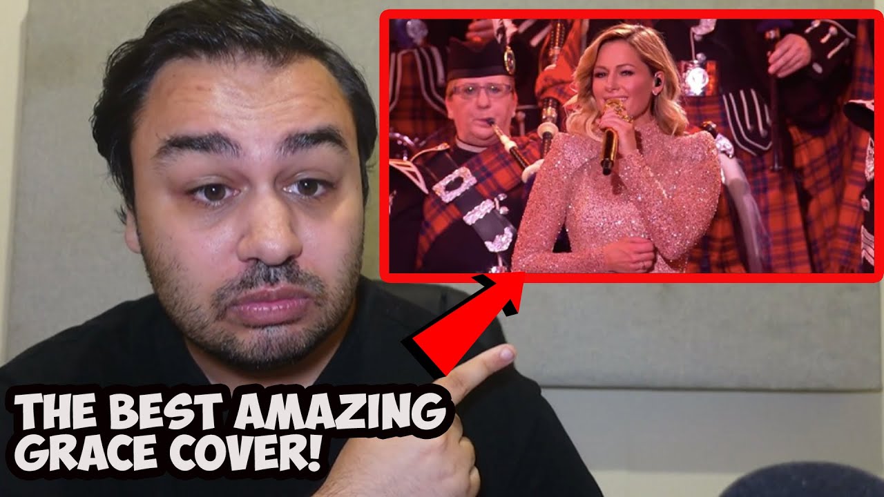 Helene Fischer, The Crossed Swords Pipes & Drums- Amazing Grace REACTION