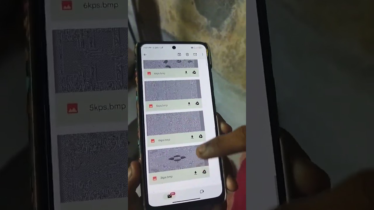 mobile program into electronic jacquard machine