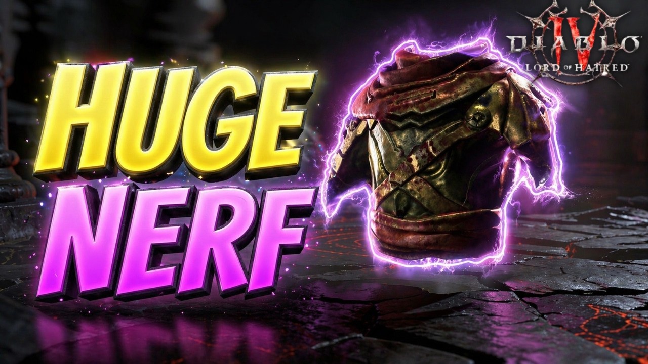 This Mythic Was NERFED Hard In Diablo 4 Lord Of Hatred