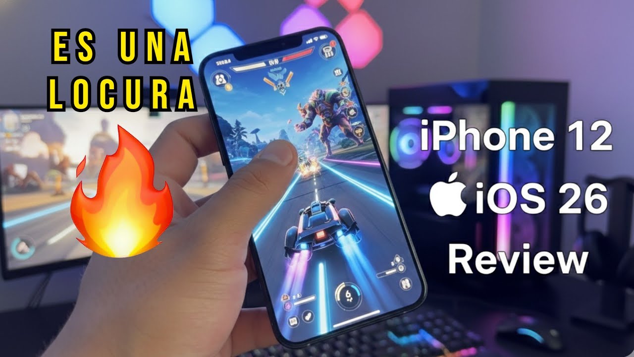 Así funciona el iPhone 12 en 2026 con iOS 26 😱