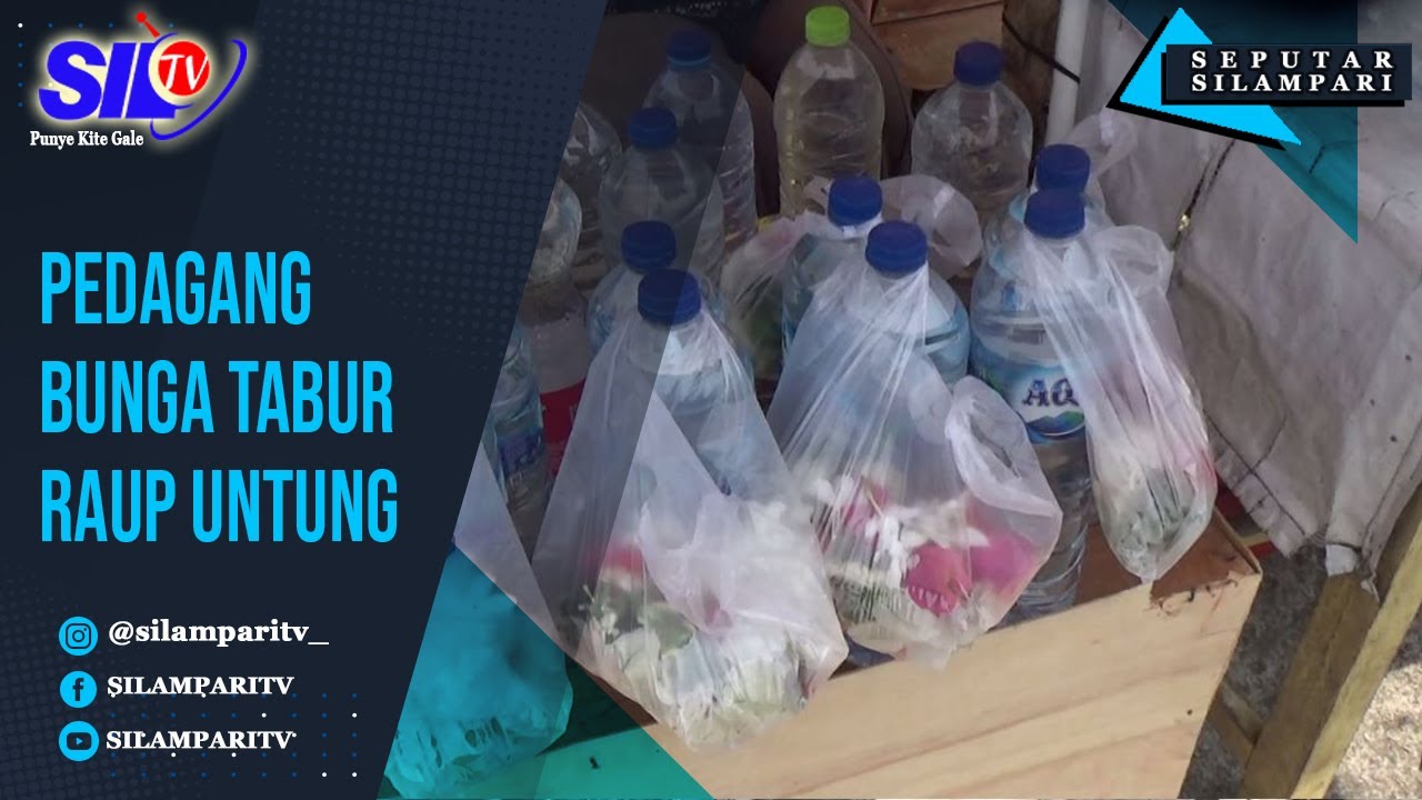 PEDAGANG BUNGA TABUR RAUP UNTUNG