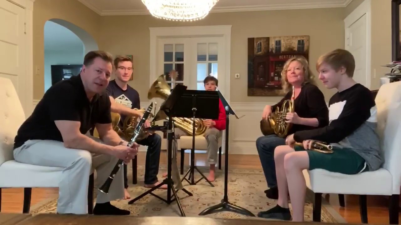 A bit of 'Rhapsody in Blue' from the CSO's Stephen Williamson and family