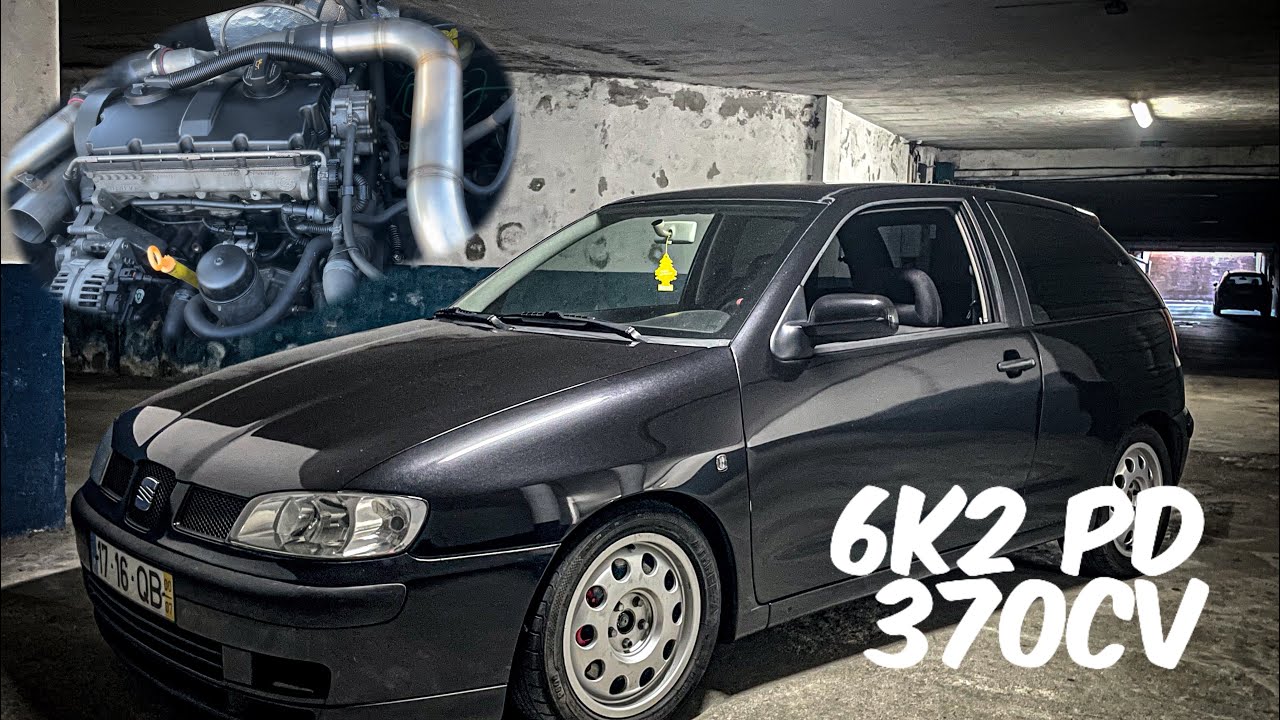 Seat Ibiza 6k2 pd *370cv ! Que carro rápido !!