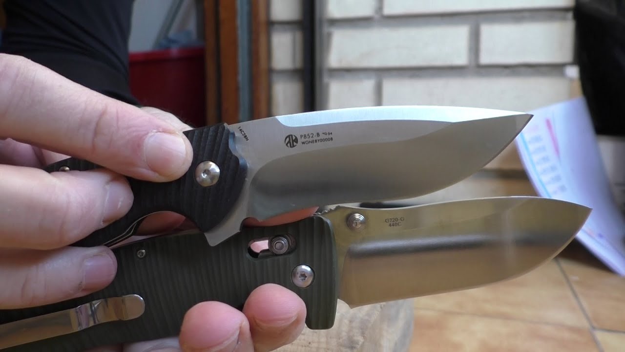 RUIKE P852-B (Ganzo G720 frente a sus rivales!) Spartan TEST! - Parte 1.